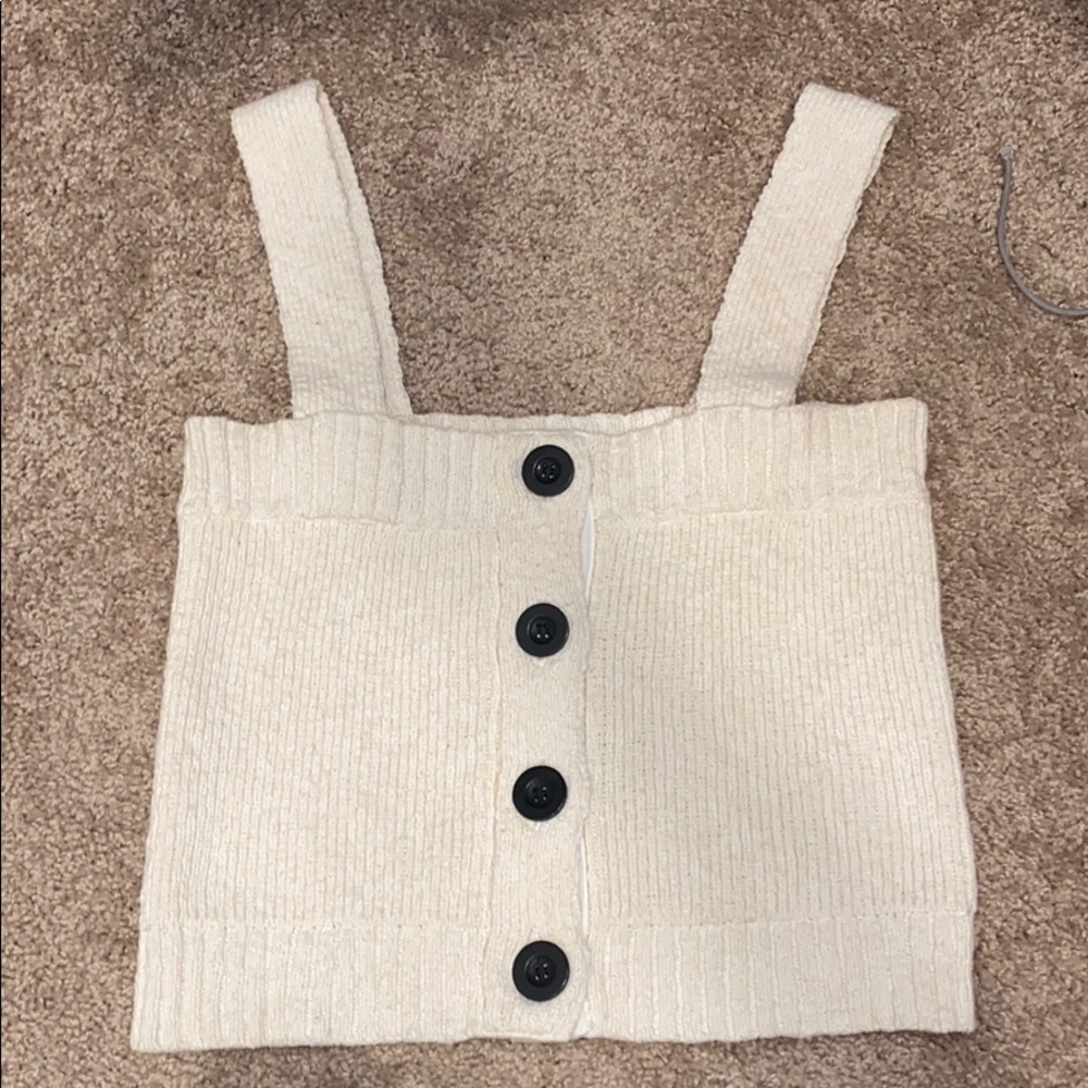 Derek lam denim tank top XS
